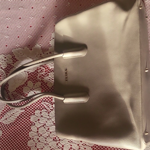 Furla Beige Leather Tote